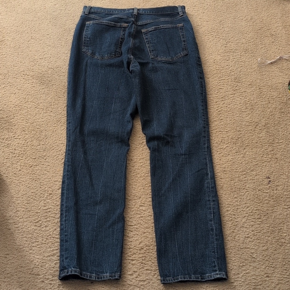 Abercrombie & Fitch The '90s Slim Straight Ultra High Rise Jeans Size 12/31 - Picture 5 of 7